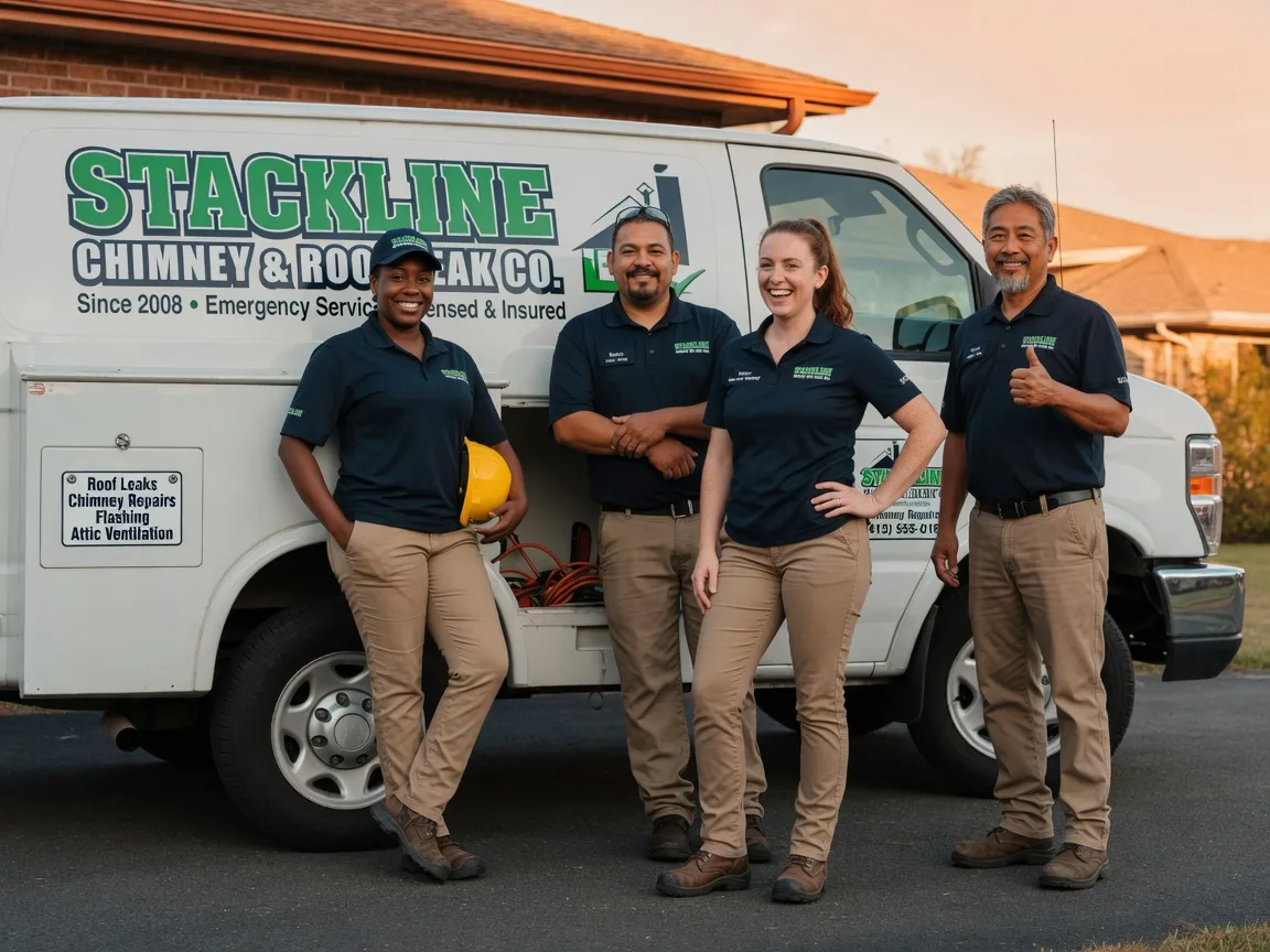 Chimney flashing repair company in Viola, WI